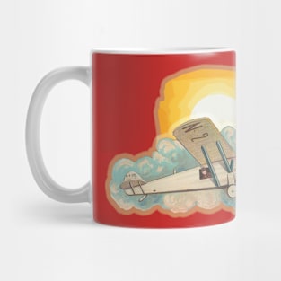 Vintage plane Mug